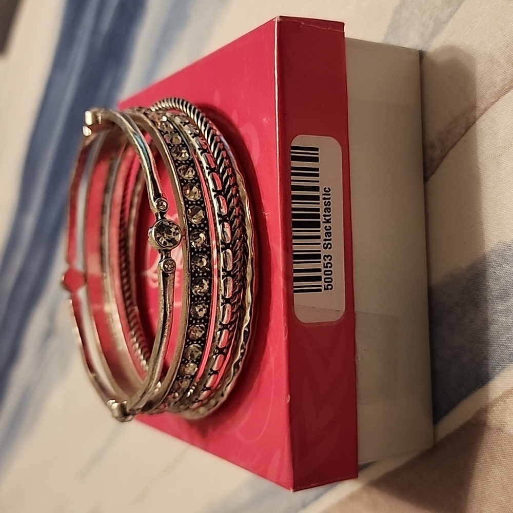 Premier Designs Stacktastic 5 Bracelet Set